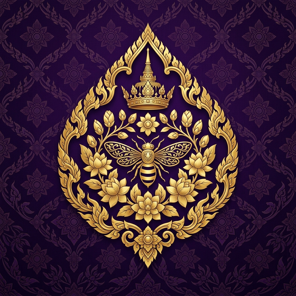 Little Bee Contact Royal Emblem